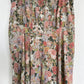 Christian Wijnants early 2000's silk pastel flower print summer dress