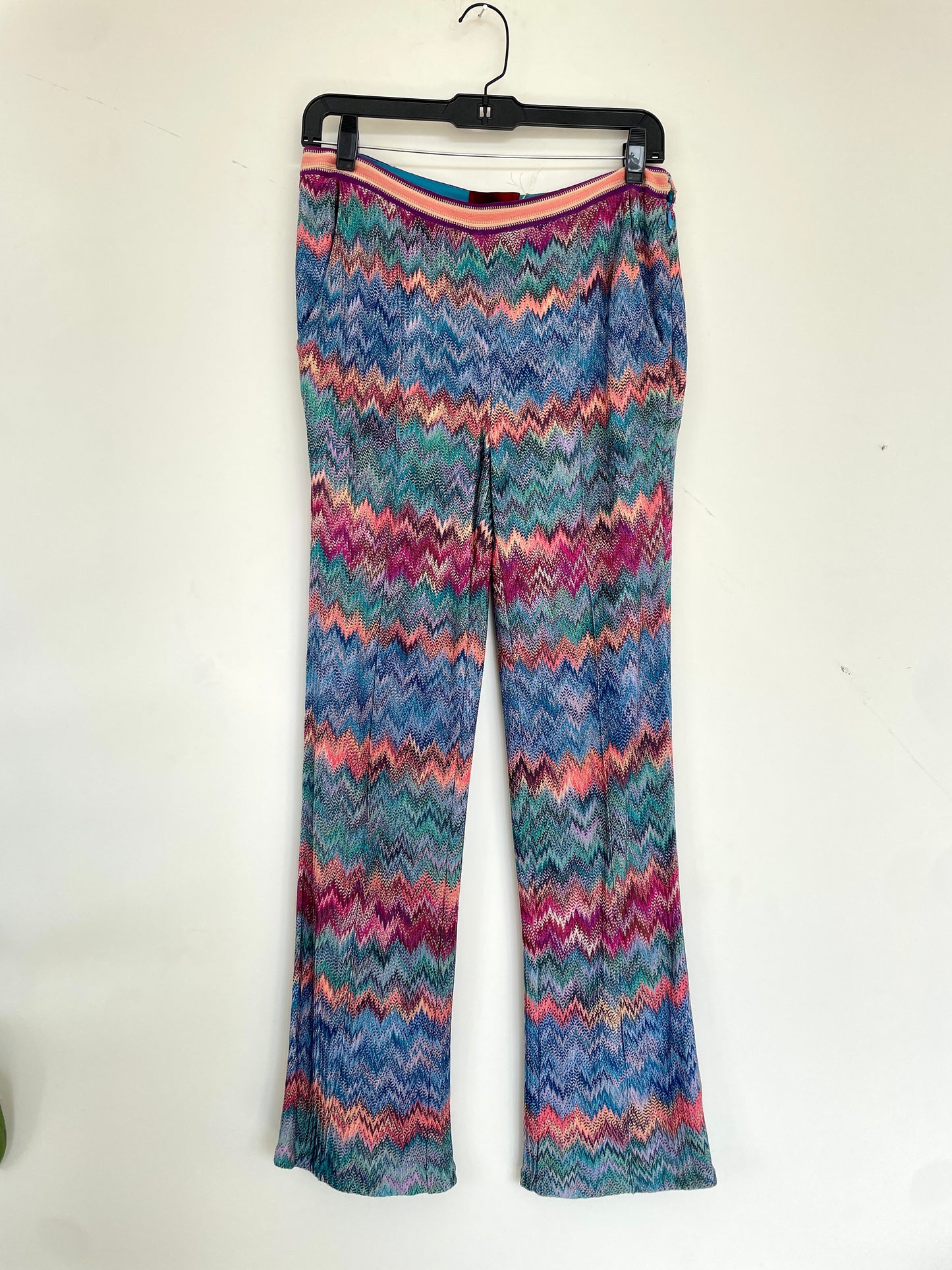 Missoni multicolor knit loose trousers