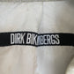 Dirk Bikkembergs early 2000s silver leather jacket