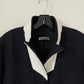 Jil Sander 2000's wool black blazer with white collar