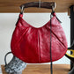 Saint Laurent 2000's iconic mini Mombasa handbag in red leather