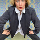 Dries Van Noten 80's men's wool suit jacket