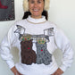 Jean-Charles de Castelbajac 80's happy pooches knit sweater