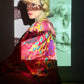 Escada 80's Marilyn Monroe Andy Warhol Pop Art print silk shirt