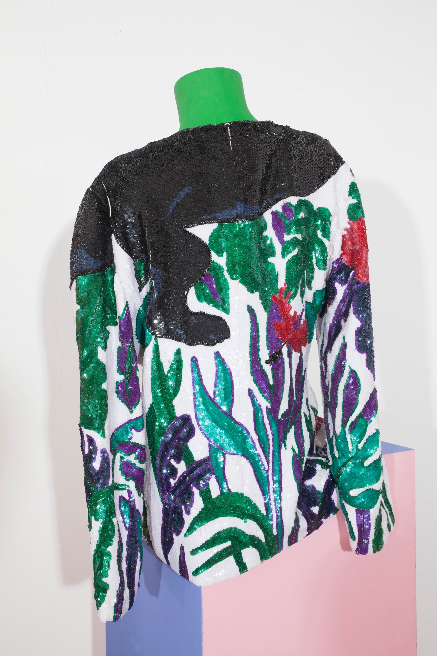 Krizia 1980's Sequined Jacket