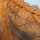 Beautiful delicate 70's Mali handknit cardigan with transparent sleeves