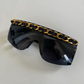 Chanel 1992 iconic gold chain sunglasses