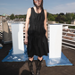 Atsuro Tayama light wool black dress