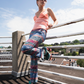 Missoni multicolor knit loose trousers