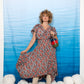 Vivienne Westwood golden label Y2K draped maxi dress