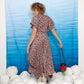 Vivienne Westwood golden label Y2K draped maxi dress
