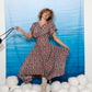Vivienne Westwood golden label Y2K draped maxi dress