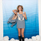 Vivienne Westwood 90's velvet baby blue corset