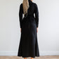 Yohji Yamamoto 90's black cotton skirtsuit