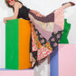 Handmade 70's patchwork maxi flower skirt
